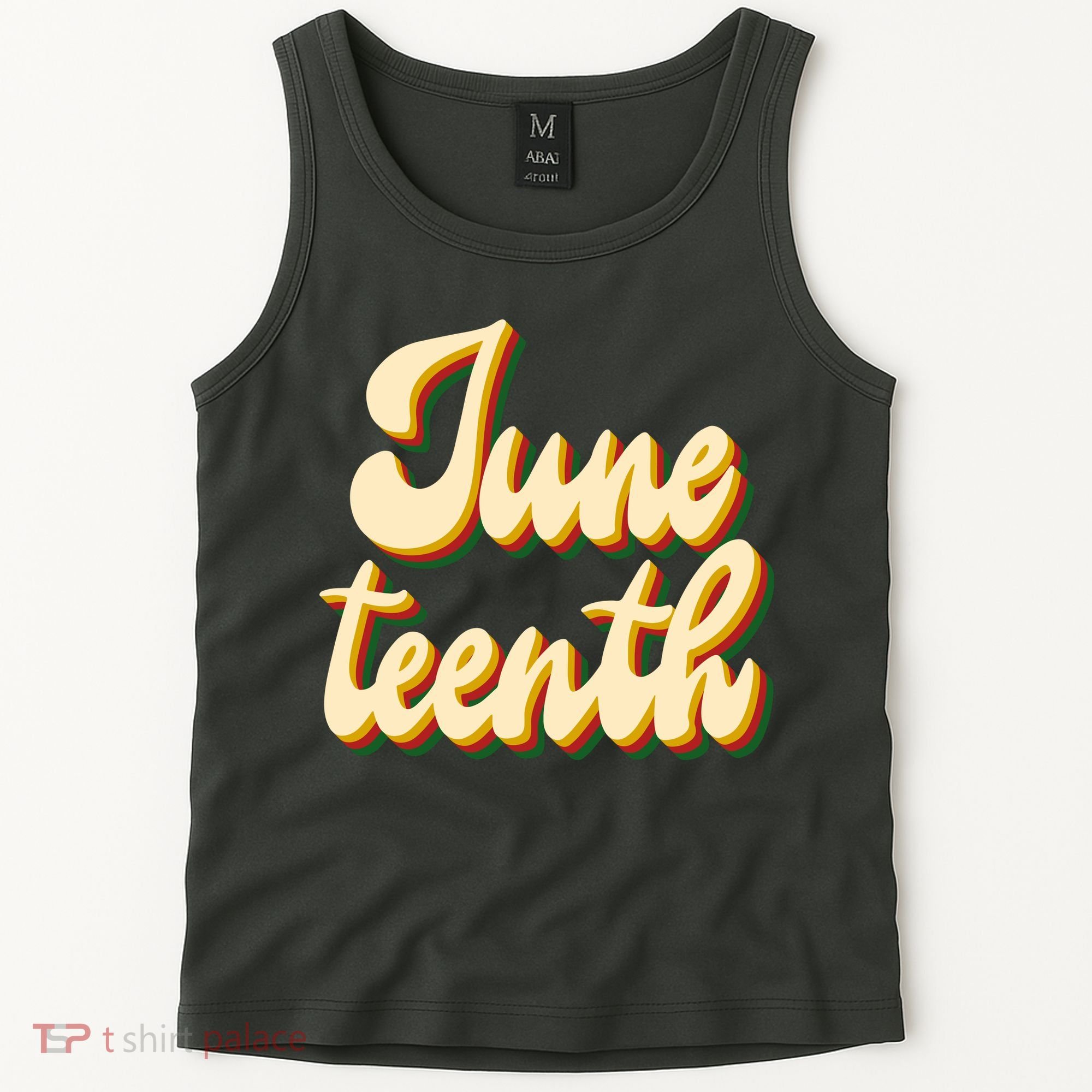 Juneteenth African American Pride Retro Tank Top