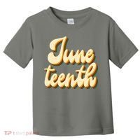 Juneteenth African American Pride Retro Toddler T-Shirt thumb 0