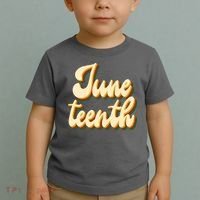 Juneteenth African American Pride Retro Toddler T-Shirt thumb 2