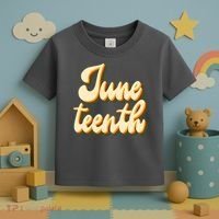 Juneteenth African American Pride Retro Toddler T-Shirt thumb 3