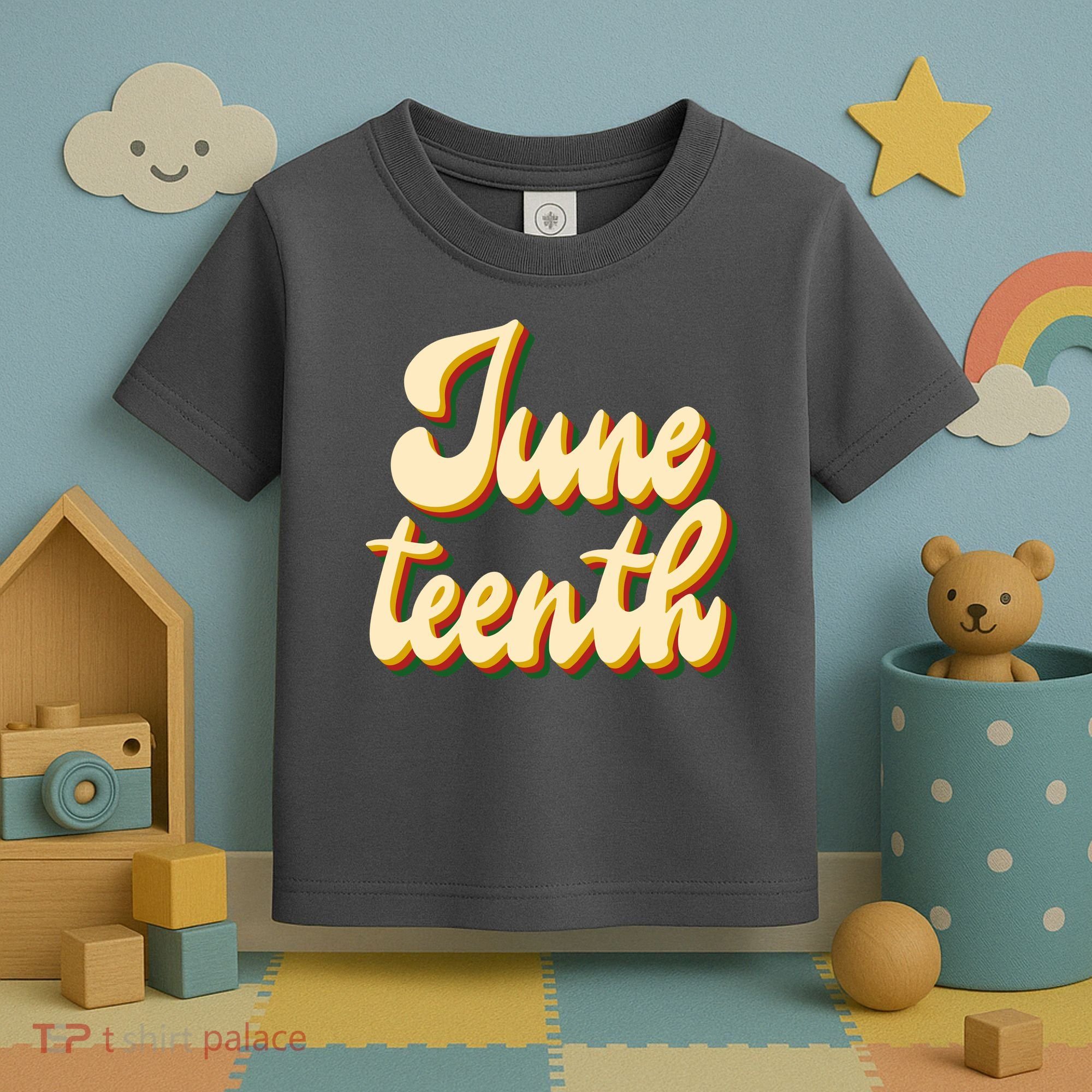 Juneteenth African American Pride Retro Toddler T-Shirt