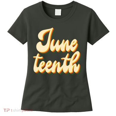 Juneteenth African American Pride Retro Women's T-Shirt