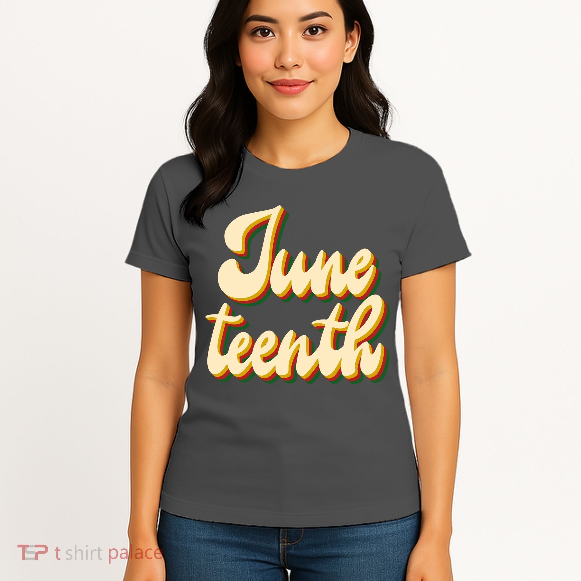 Juneteenth African American Pride Retro Women's T-Shirt