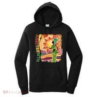 Juneteenth African American Woman African Patterns Women's Hoodie thumb 0
