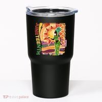 Juneteenth African American Woman African Patterns Tumbler thumb 0