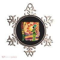 Juneteenth African American Woman African Patterns Ornament thumb 0