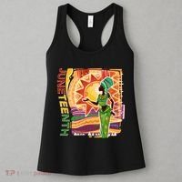 Juneteenth African American Woman African Patterns Women's Tank Top thumb 3