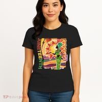 Juneteenth African American Woman African Patterns Women's T-Shirt thumb 4