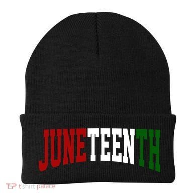 Juneteenth African American Beanie