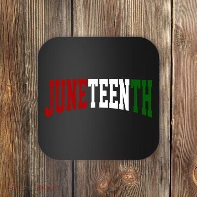 Juneteenth African American Coaster