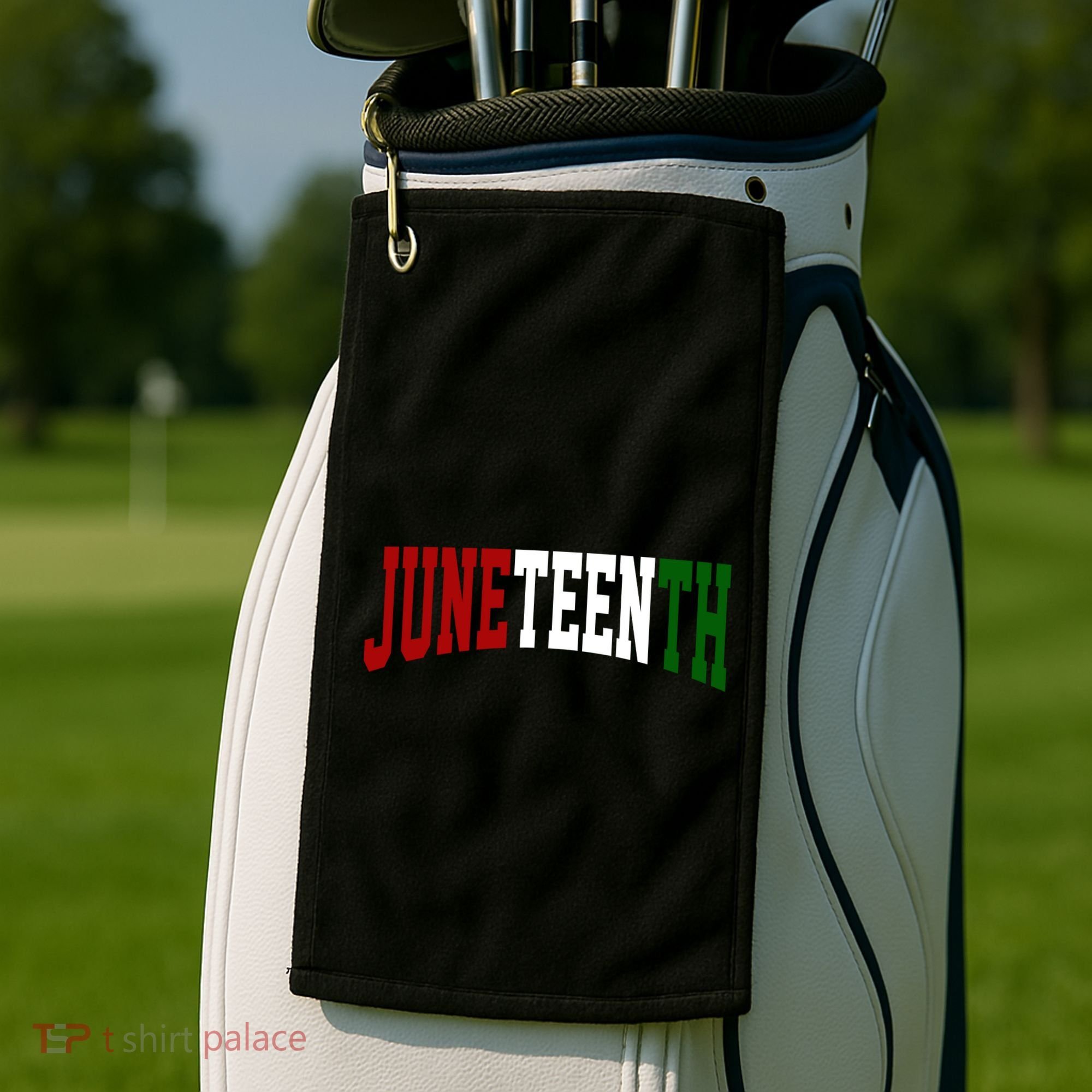 Juneteenth African American Golf Towel