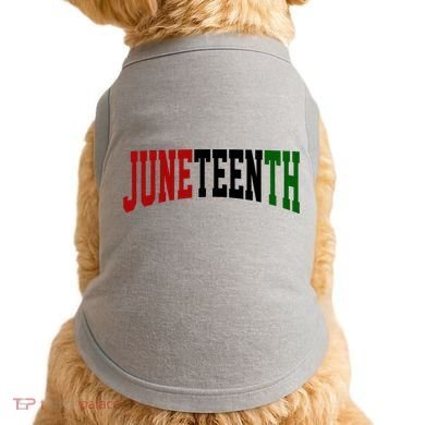 Juneteenth African American Doggie Tank