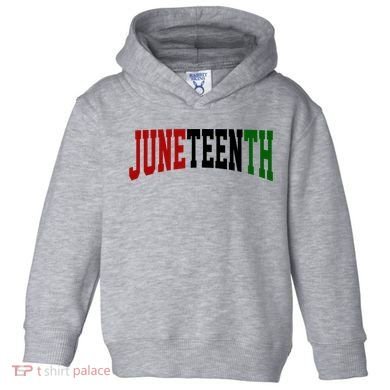 Juneteenth African American Toddler Hoodie