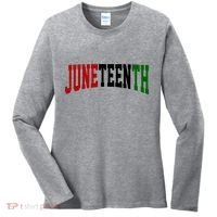Juneteenth African American Women's Long Sleeve Shirt thumb 0