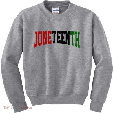 Juneteenth African American Kids Sweatshirt