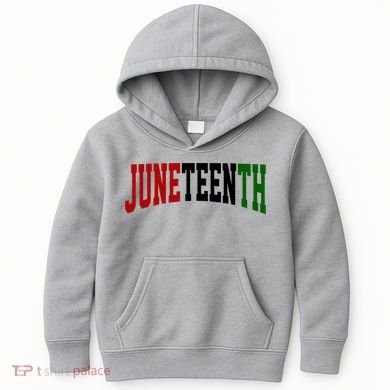 Juneteenth African American Kids Hoodie