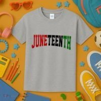 Juneteenth African American Kids T-Shirt thumb 3