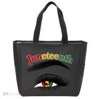 Juneteenth African American Woman Eye Tote Bag thumb 0