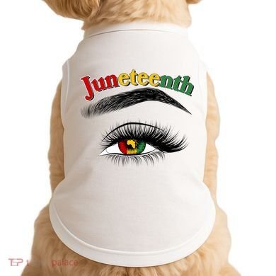 Juneteenth African American Woman Eye Doggie Tank