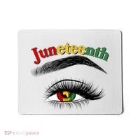 Juneteenth African American Woman Eye Mousepad thumb 0
