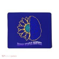 Juvenile Arthritis Awareness Month Sunflower Blue Ribbon Gift Mousepad thumb 0