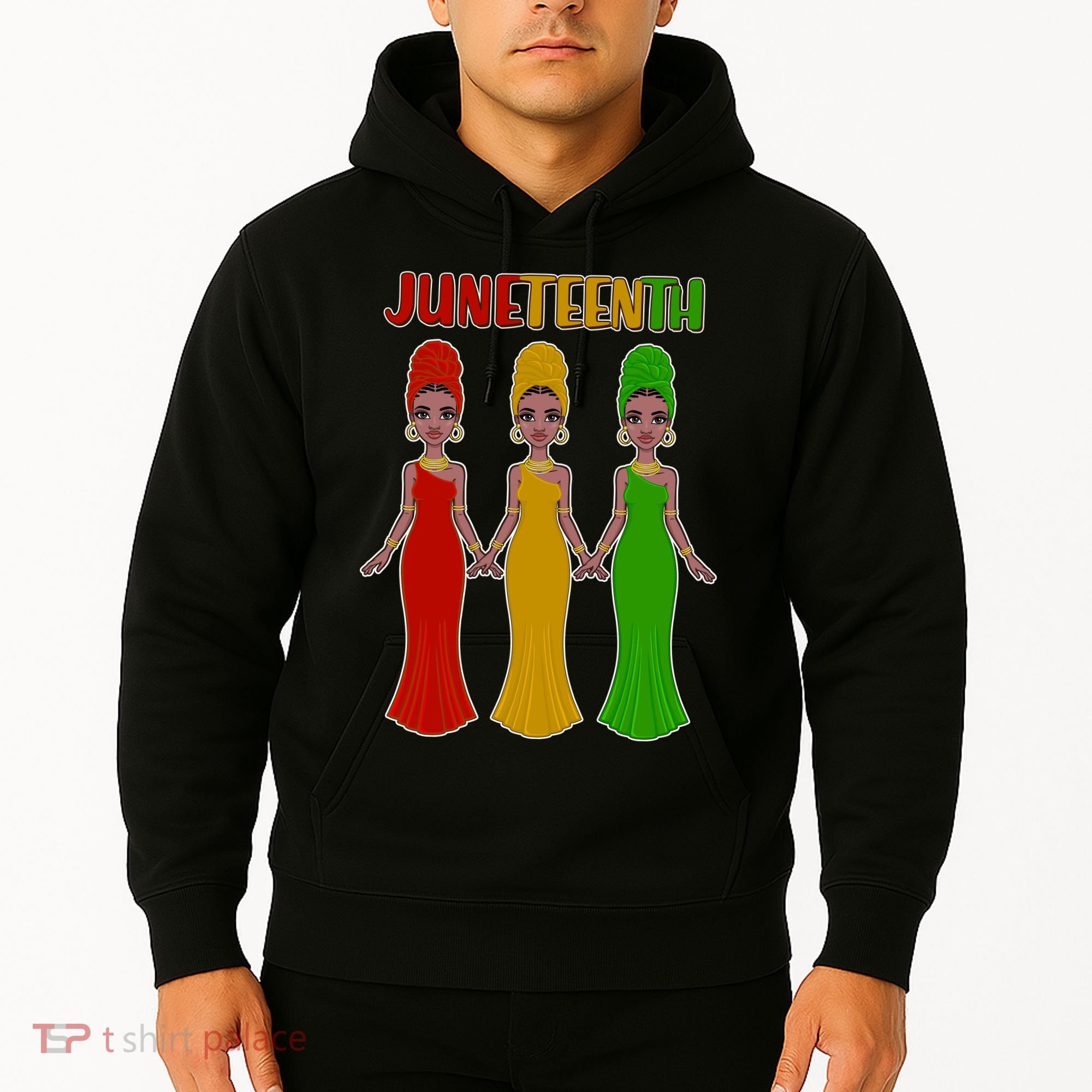 Juneteen African American Black Women Hoodie