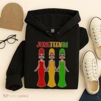 Juneteen African American Black Women Hoodie thumb 4