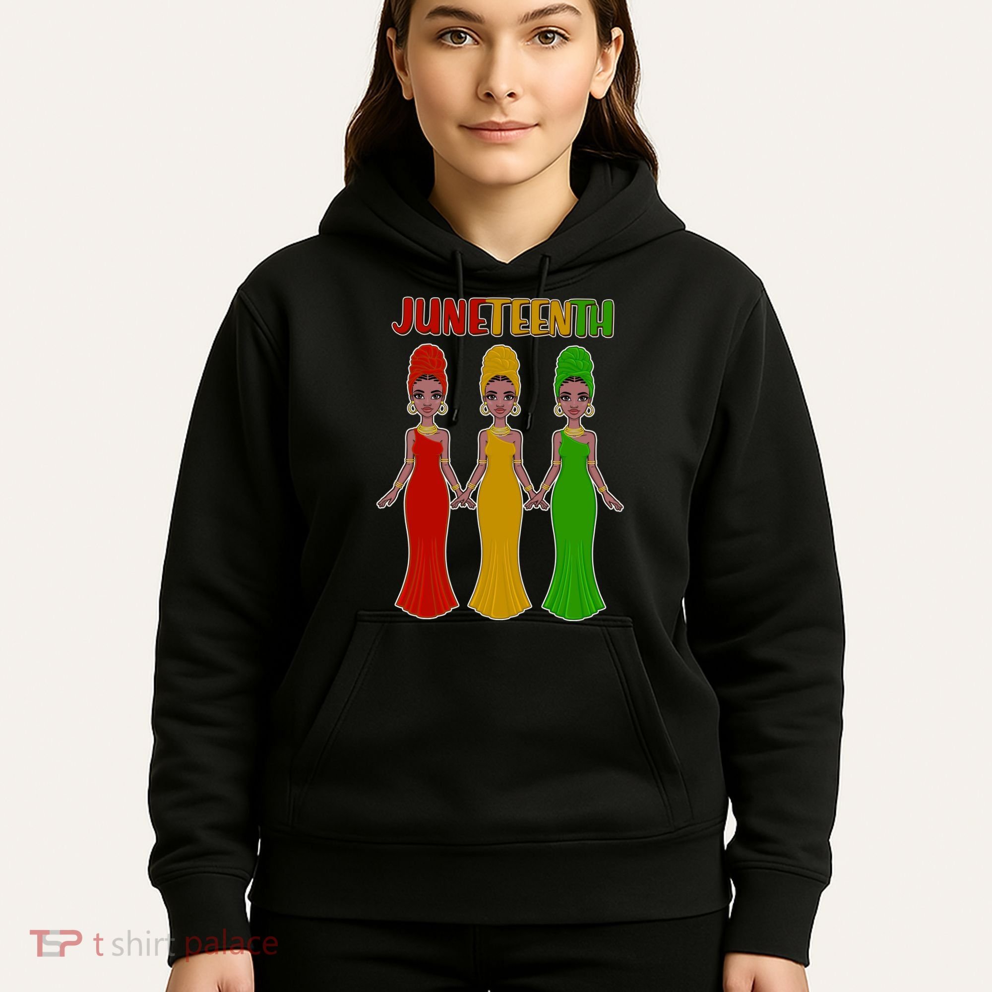 Juneteen African American Black Women Hoodie