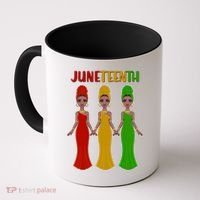 Juneteen African American Black Women Coffee Mug thumb 0