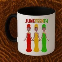 Juneteen African American Black Women Coffee Mug thumb 2