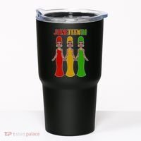 Juneteen African American Black Women Tumbler thumb 0