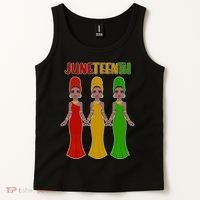 Juneteen African American Black Women Tank Top thumb 2