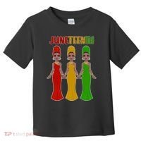 Juneteen African American Black Women Toddler T-Shirt thumb 0