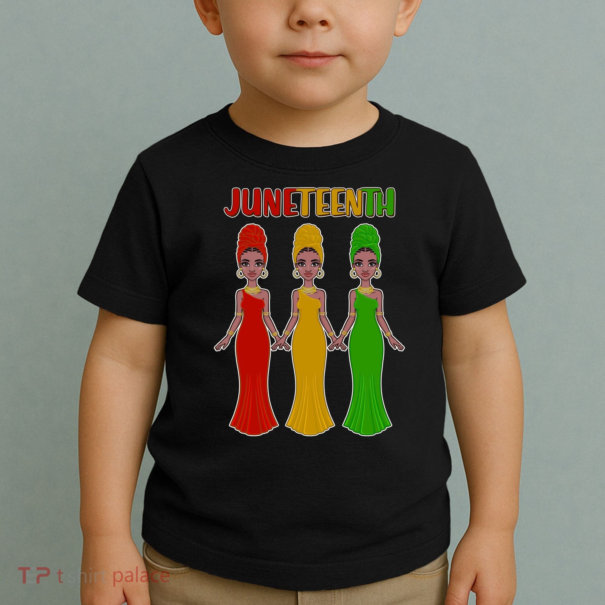 Juneteen African American Black Women Toddler T-Shirt