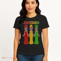 Juneteen African American Black Women Women's T-Shirt thumb 4