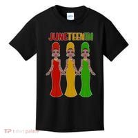 Juneteen African American Black Women Kids T-Shirt thumb 0