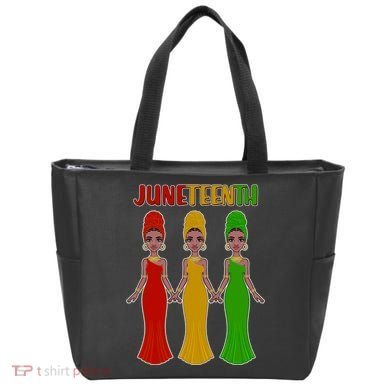 Juneteen African American Black Women Tote Bag