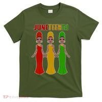 Juneteen African American Black Women T-Shirt thumb 0