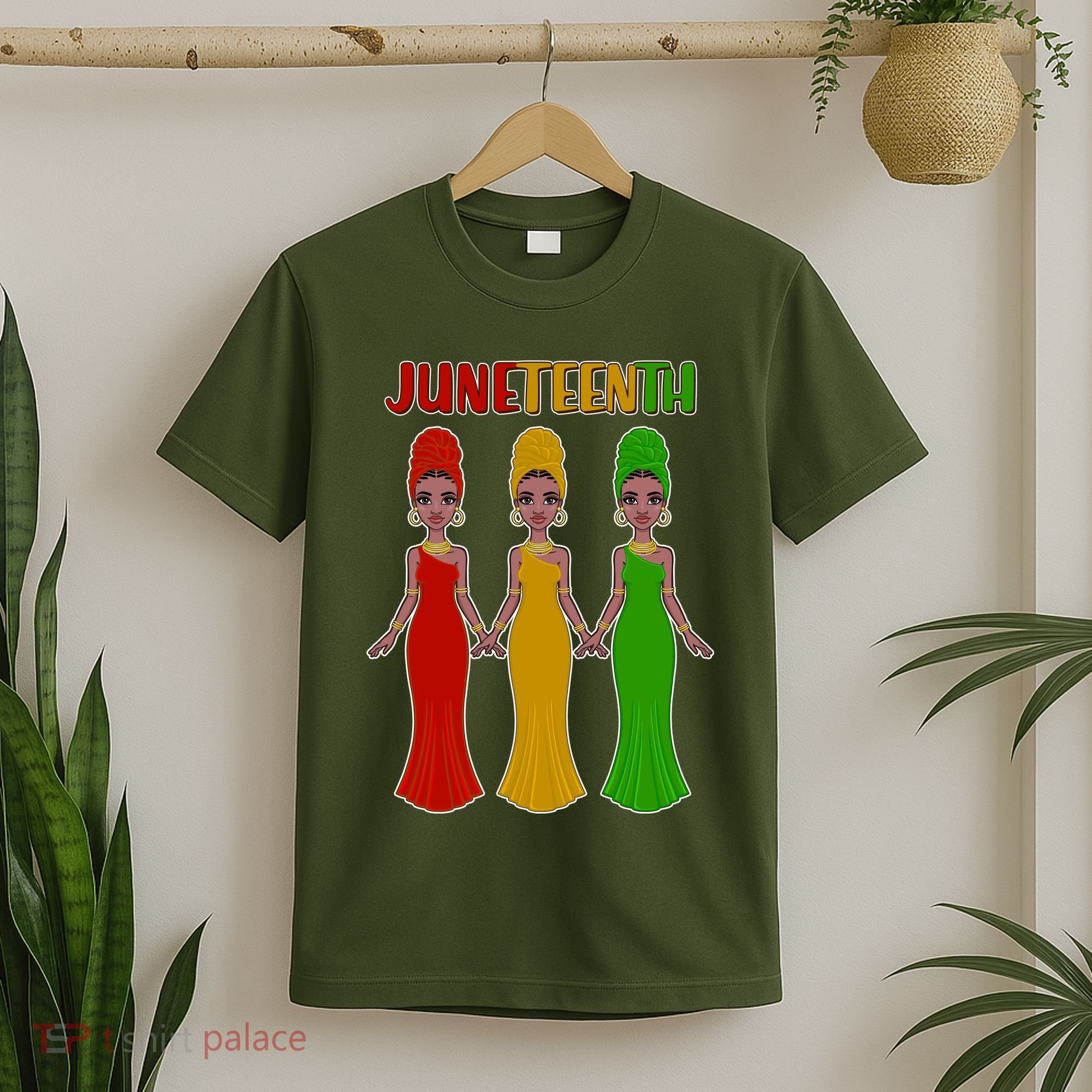 Juneteen African American Black Women T-Shirt