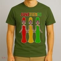 Juneteen African American Black Women T-Shirt thumb 3