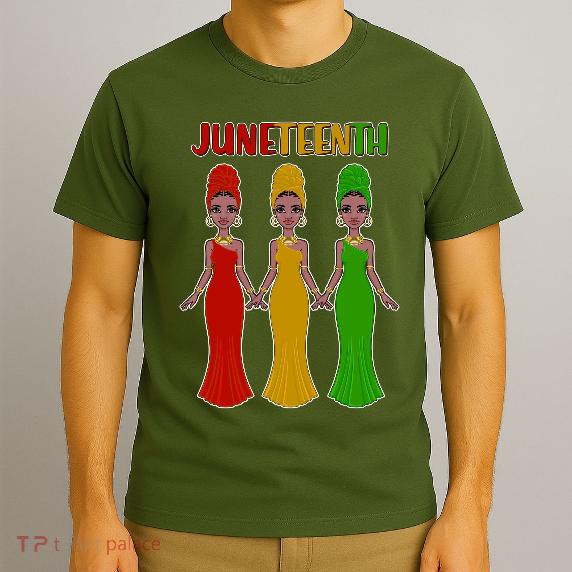 Juneteen African American Black Women T-Shirt