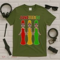 Juneteen African American Black Women T-Shirt thumb 5