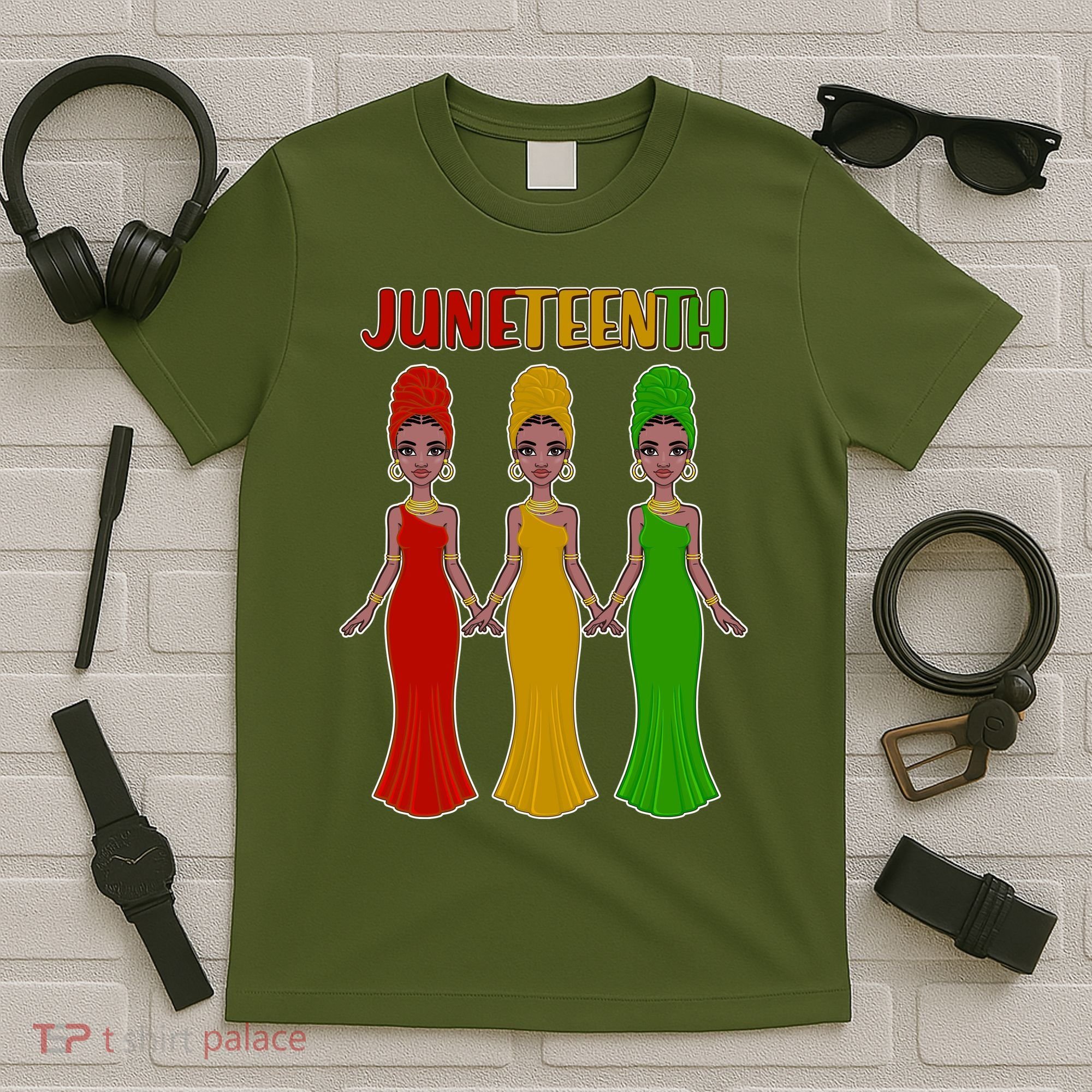 Juneteen African American Black Women T-Shirt