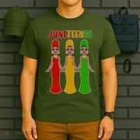 Juneteen African American Black Women T-Shirt thumb 6