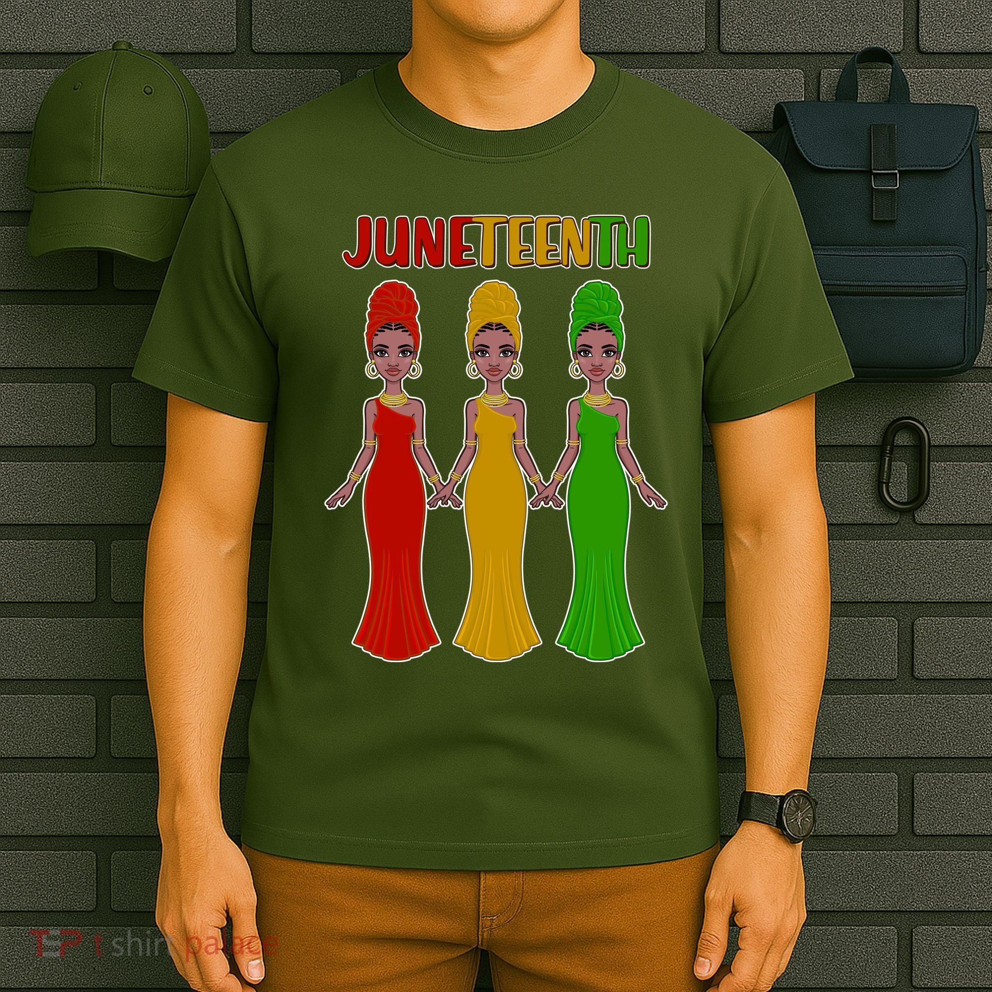 Juneteen African American Black Women T-Shirt