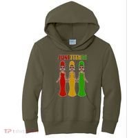 Juneteen African American Black Women Kids Hoodie thumb 0