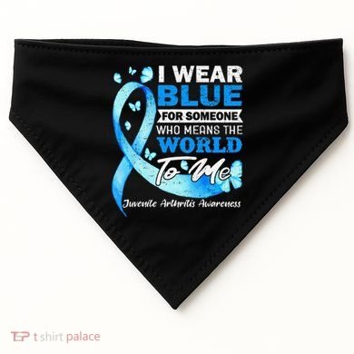 Juvenile Arthritis Awareness USA-Made Doggie Bandana