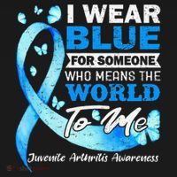 Juvenile Arthritis Awareness USA-Made Doggie Bandana thumb 2