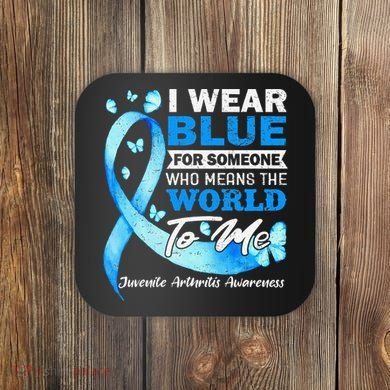 Juvenile Arthritis Awareness Coaster