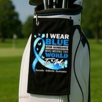 Juvenile Arthritis Awareness Golf Towel thumb 2